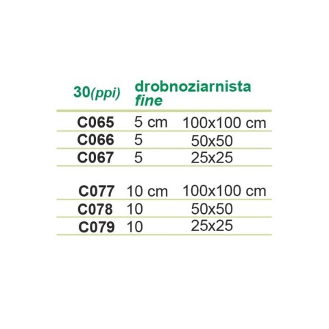 Gąbka do filtra średnioziarnista 30ppi 25x25x5cm Happet