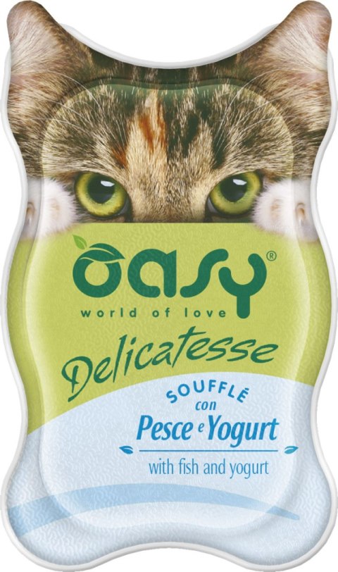 OASY DELICATESSE Soufflè - Ryba i jogurt 85 g