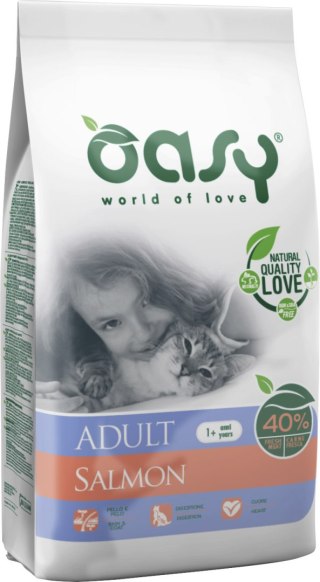 OASY DRY CAT Adult - Łosoś 1,5 kg