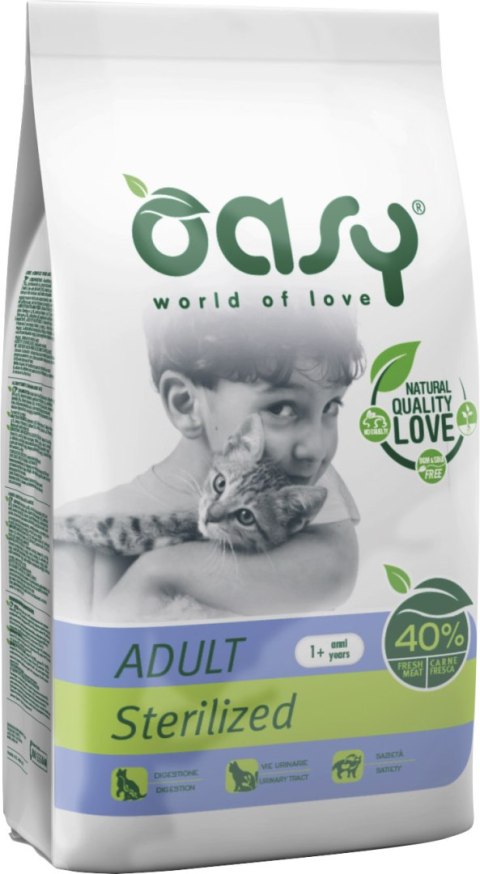 OASY DRY CAT Sterilized - Kurczak 1,5 kg