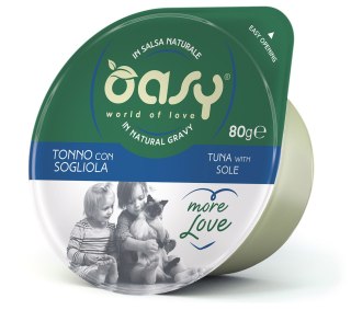 OASY MORE LOVE Cup Tuńczyk z solą 70 g