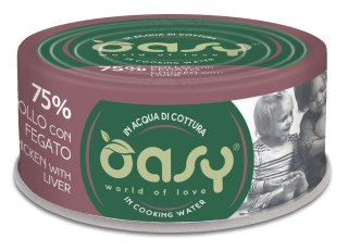 OASY MORE LOVE Puszka Kurczak z wątróbką 70 g