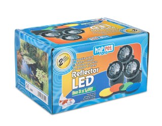 Reflektor LED potrójny 3x1,6W