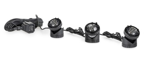 Reflektor LED potrójny 3x1,6W