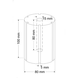 Wkład gąbka do Power Head Happet 10 cm