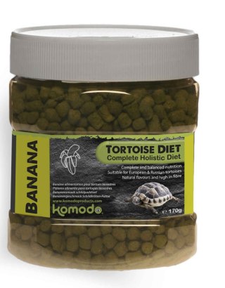 Komodo Tortoise Diet Banana 340g - pokarm dla żółwi