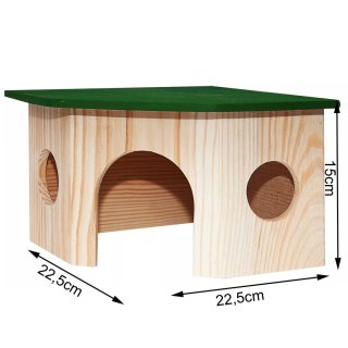 Nature Piggy Home XL - domek drewniany dla gryzoni