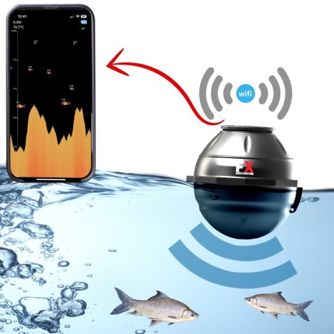 Fishing Expedition LakeSoniX - sonar Wi-Fi echosonda do wykrywania ryb