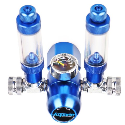 Aquario BLUE TWIN Standard - podwójny zestaw CO2 z butlą 8l