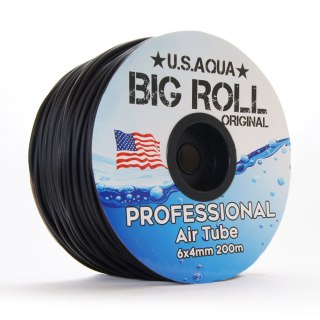 U.S.Aqua Airline Black - wężyk 6mm 1mb