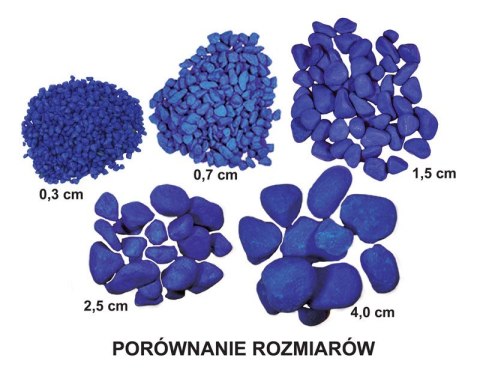 Żwirek do akwarium Happet biały 0.7cm 0.5kg