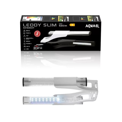 Aquael LEDDY SLIM 4,8W SUNNY DAY&NIGHT - oświetlenie LED