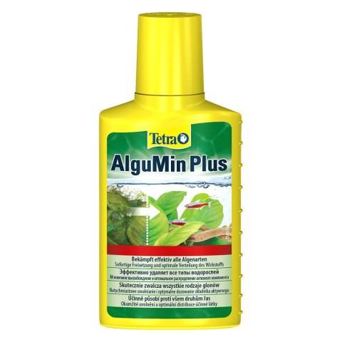 Tetra AlguMin Plus 100ml - środek zwalczający glony w akwarium