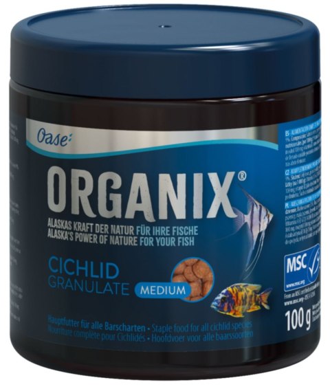 Oase Organix Cichild Granules M 250ml - pokarm duże granulki dla pielęgnic