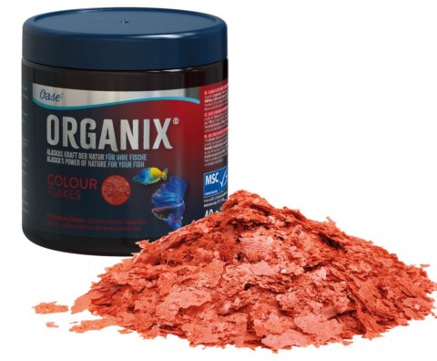 Oase Organix Colour Flakes 250ml - pokarm płatki dla ryb wybarwiający