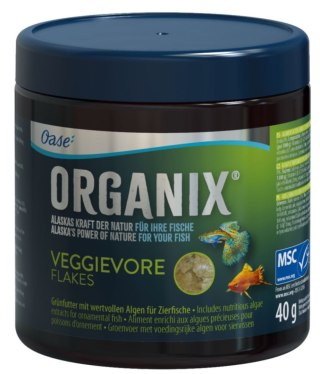 Oase Organix Veggievorte Flakes 250ml - pokarm płatki dla ryb