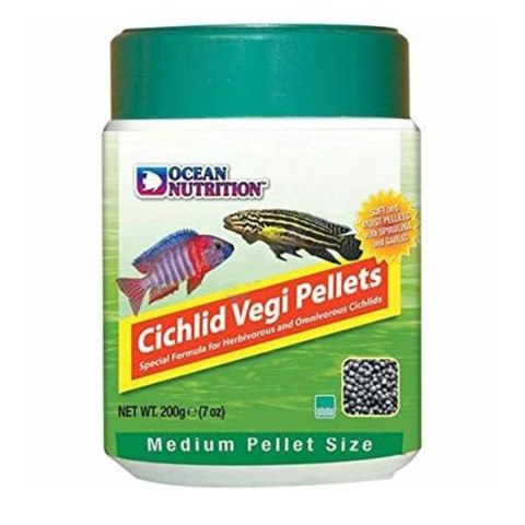 Ocean Nutrition Cichild Vegi Pellts M - pokarm dla pielęgnic 100g