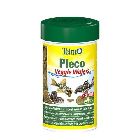 Tetra Pleco VeggieWafers 100ml - pokarm dla ryb roślinożernych dennych