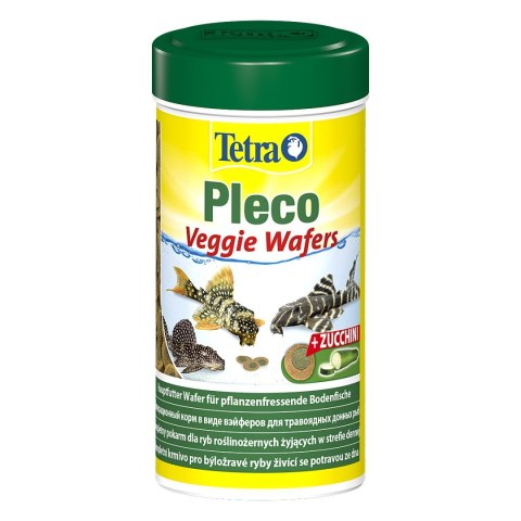 Tetra Pleco VeggieWafers 250ml - pokarm dla ryb roślinożernych dennych