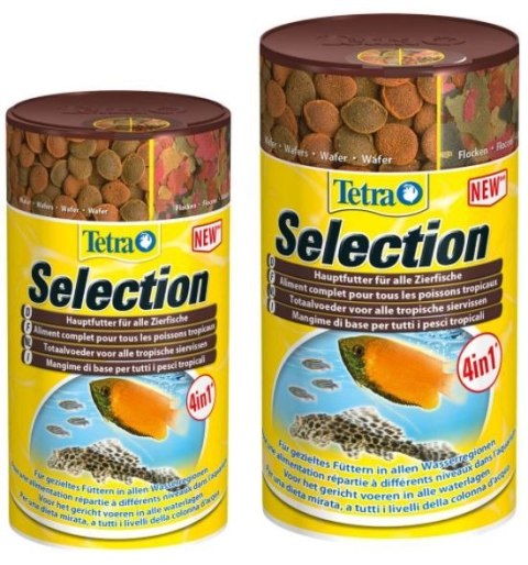 Tetra Selection 100ml - cztery pokarmy w jednej puszce