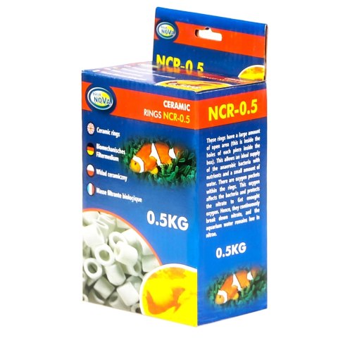 Aqua Nova Ceramic Rings NCR-0.5 - wkład ceramiczny 0,5kg