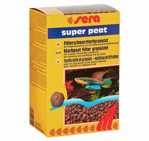 Sera Super Peat - granulat torfu czarnego 500g