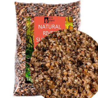 Eco Plant Natural River 1kg - żwir rzeczny 1-3mm