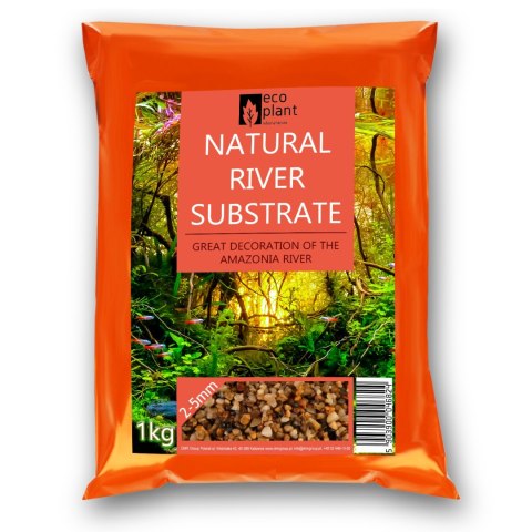 Eco Plant Natural River 1kg - żwirek rzeczny 2-5mm