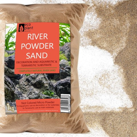 Eco Plant River Powder Sand 1kg - piasek rzeczny drobny