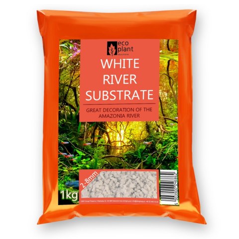 Eco Plant White River 1kg - żwirek biały naturalny 2-8mm