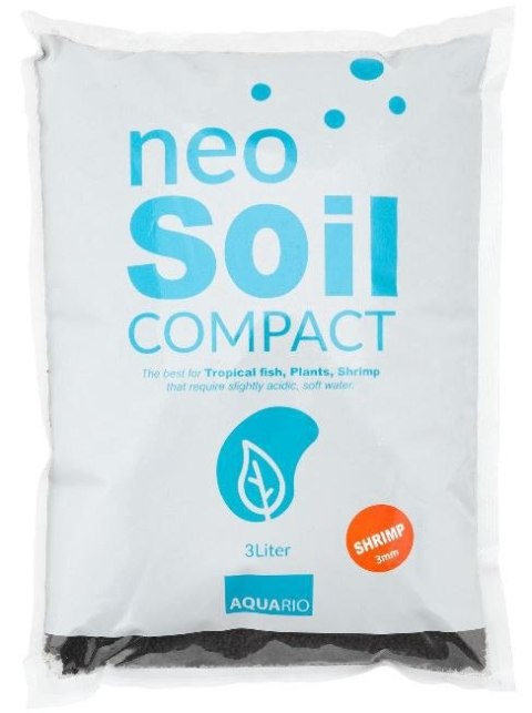 NEO Soil Shrimp Powder 3l - drobne podłoże do krewetkariów