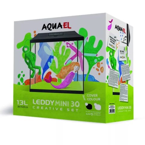 Aquael LEDDY MINI 30 BIAŁY - akwarium 12,6L