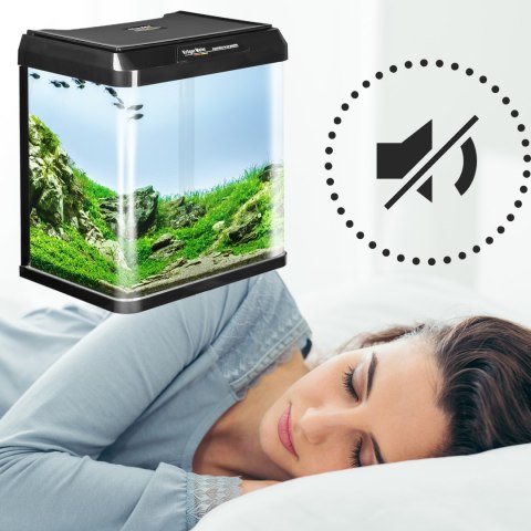 Kruger Meier Como Aquarium 7l - akwarium zestaw czarny