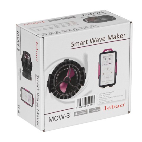 Jebao MOW-3 Smart Wave Maker - pompa cyrkulacyjna WiFi 3000l/h