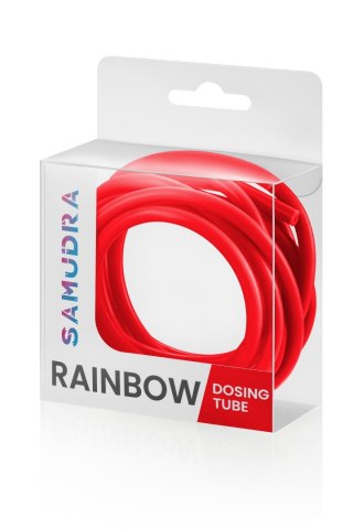 Aqua-Trend Samudra Rainbow Red - wężyk silikonowy