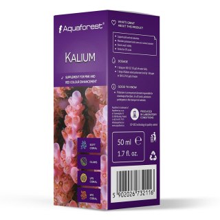 Aquaforest Kalium 50ml - potas w płynie