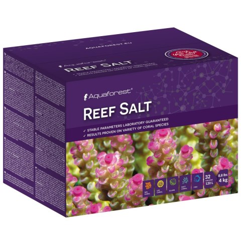 Aquaforest Reef Salt 4kg Box - sól akwarystyka morska