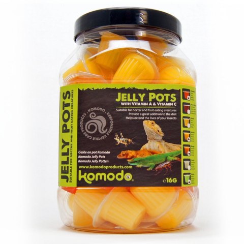 Komodo Jelly Pot Fruit Mix Jar - miks owocowy w żelu 60szt.