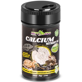 Repti-Zoo Calcium without D3 100ml - wapno bez D3 i witaminy