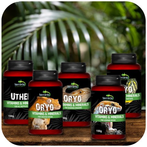 Terrario ORYO for Crested Gecko 150g - witaminy dla gekona orzęsionego