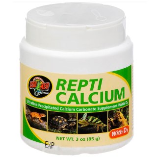 ZOOMED Repti Calcium 85g - Wapno dla gadów i płazów z D3