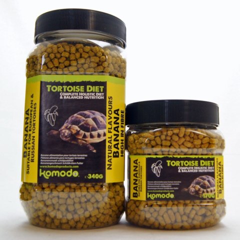 Komodo Tortoise Diet Banana 170g - pokarm dla żółwi