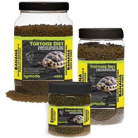 Komodo Tortoise Diet Banana 680g - pokarm dla żółwi