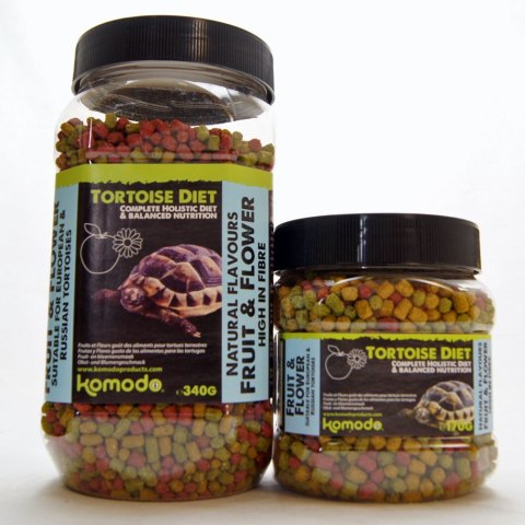 Komodo Tortoise Diet Fruit Flower 170g - pokarm dla żółwi