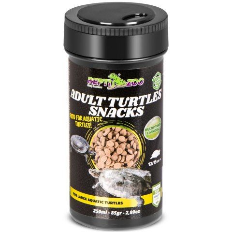 Repti-Zoo Adult Turtle Snacks 250ml - pokarm dla żółwi wodnolądowych