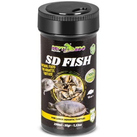 Repti-Zoo Semi Dry Fish 250ml - ryby półmiękkie