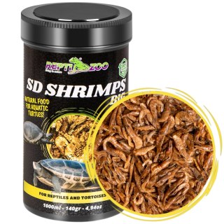 Repti-Zoo Semi Dry Shrimps L 1000ml - krewetki półmiękkie