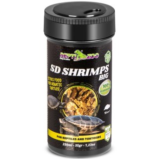 Repti-Zoo Semi Dry Shrimps L 250ml - krewetki półmiękkie