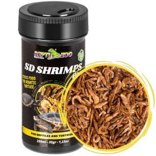 Repti-Zoo Semi Dry Shrimps L 250ml - krewetki półmiękkie