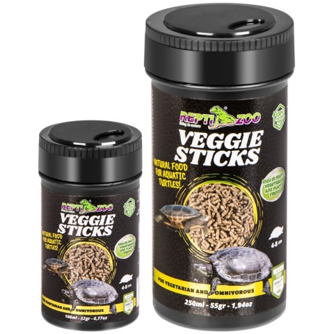 Repti-Zoo Veggie Sticks 250ml - pokarm roślinny dla żółwi z witaminami